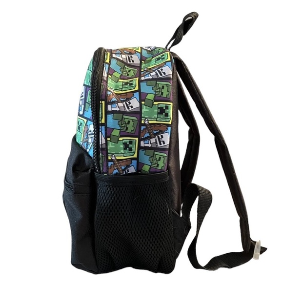Minecraft Creeper Kids Mini Backpack - Picture 2 of 4